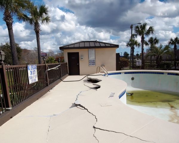Cracked Patio Repair in Chattanooga